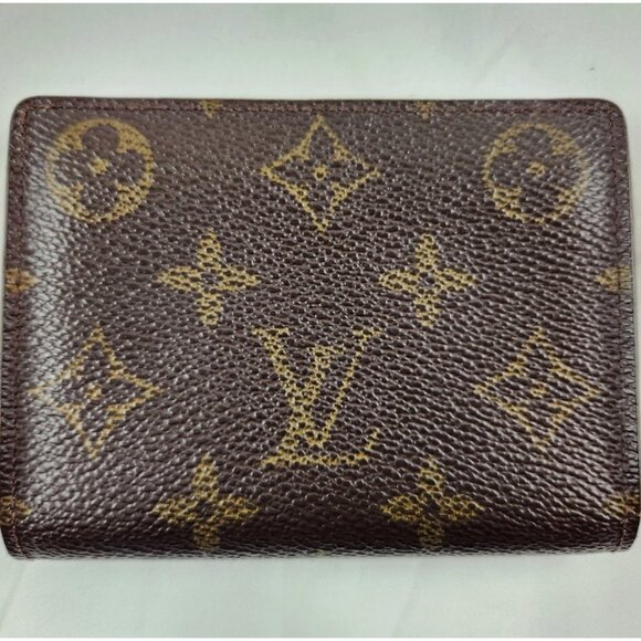 Louis Vuitton Accessories - Authentic Louis Vuitton Brown Monogram ID Card  Case